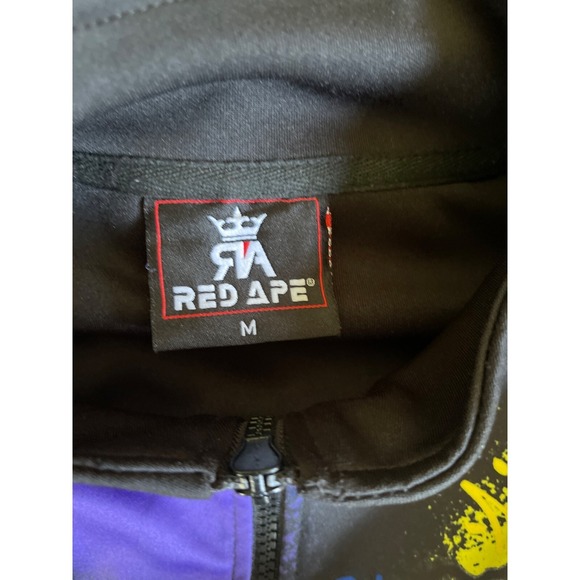 Red Ape Graffiti Jacket Street Wear Medium Paint Splatter Men's - Picture 5 of 6